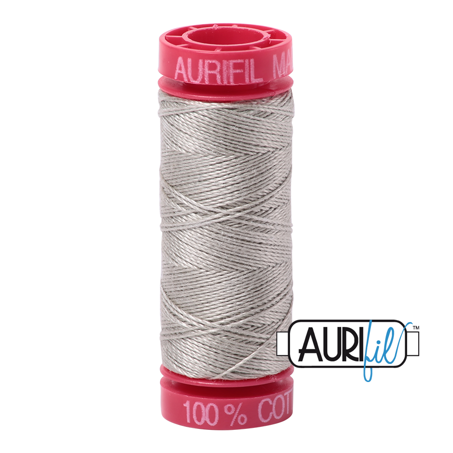 #5021 Light Grey Aurifil Cotton Thread