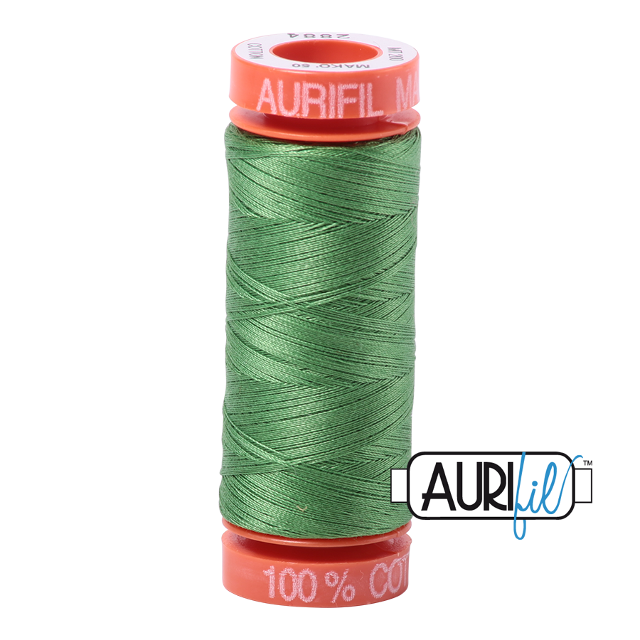 #2884 Green Yellow Aurifil Cotton Thread