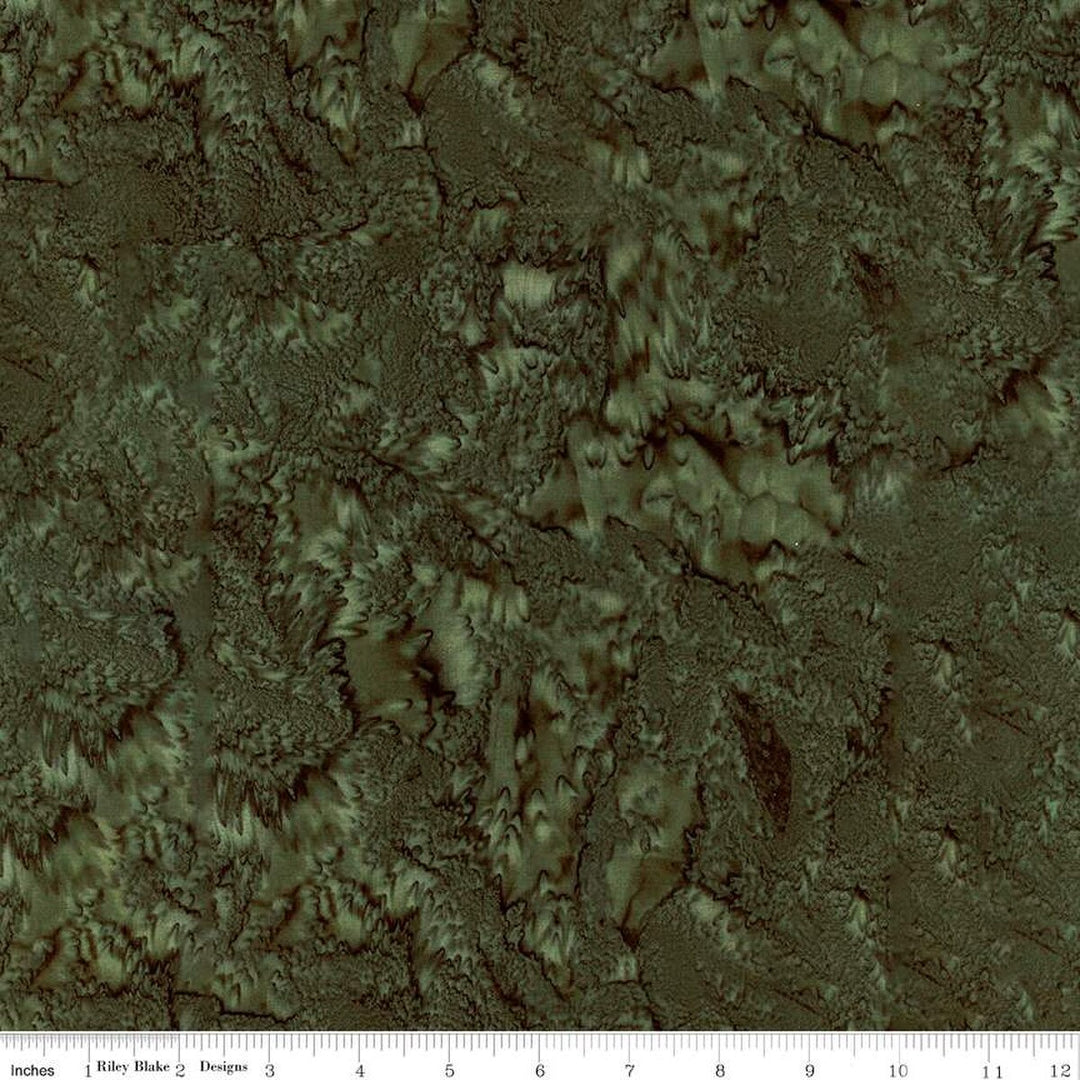 Batiks Hand Dyes - Juniper, Green - BT21000-318 - Expressions Batiks