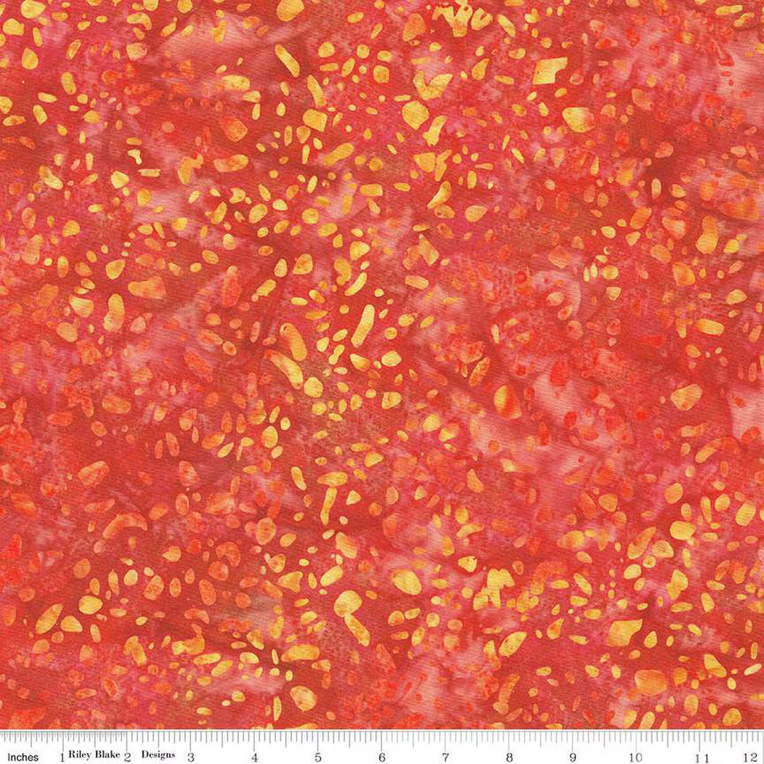 Batiks Basics Terrazzo - Salmon Run - BT21800-242 - Expressions Batiks