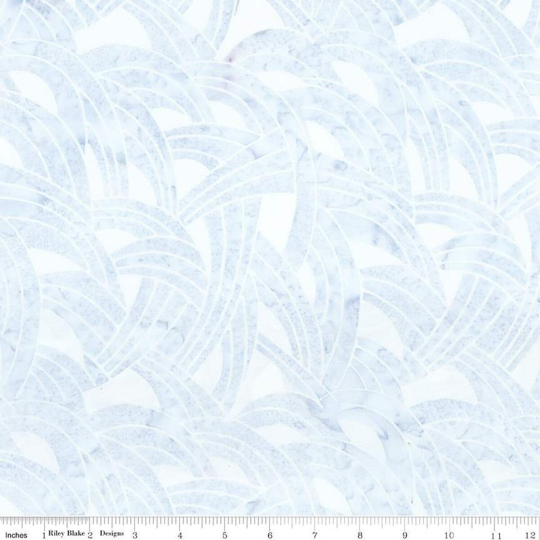 Batiks Splatter - Pearl River, White - BT23391-151 - Expressions Batiks