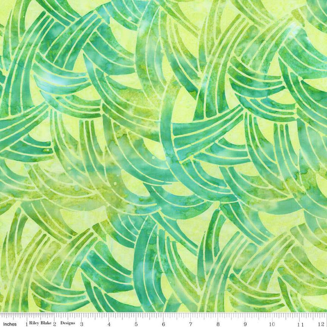 Batiks Splatter - Spring Pear, Green - BT23391-326 - Expressions Batiks