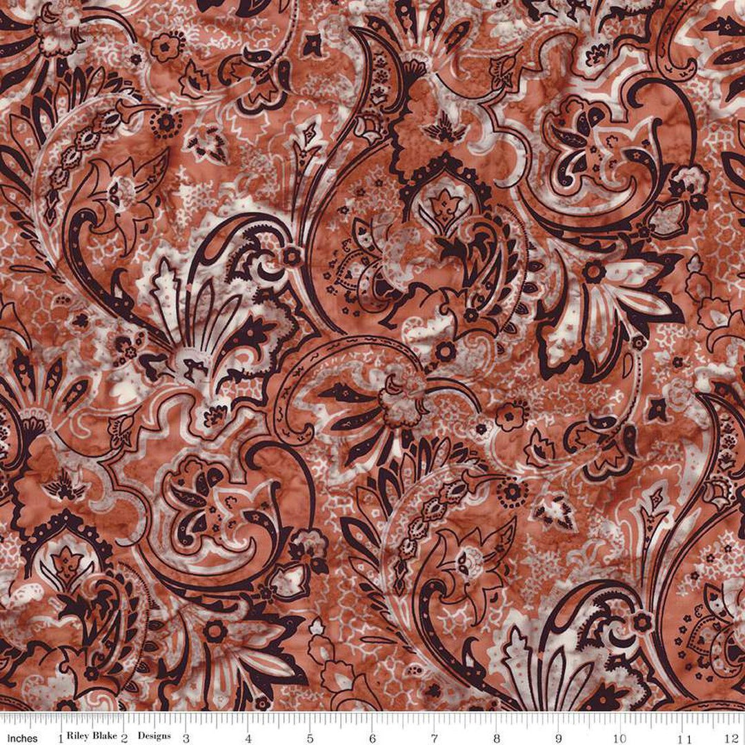Express Yourself! Bandana - Ginger Syrup, Orange - BT23425-147 - Expressions Batiks