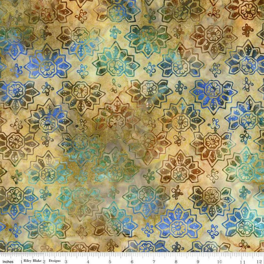 Batiks Kalinda - Magnetic Fields, Tan - BT23481-142 - Expressions Batiks