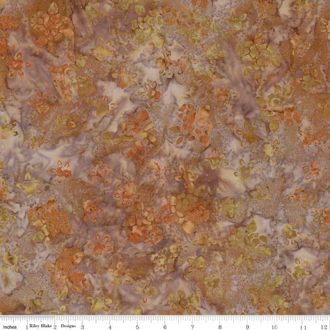 Batiks Kalinda - Mocha Chestnut, Brown - BT23482-146 - Expressions Batiks