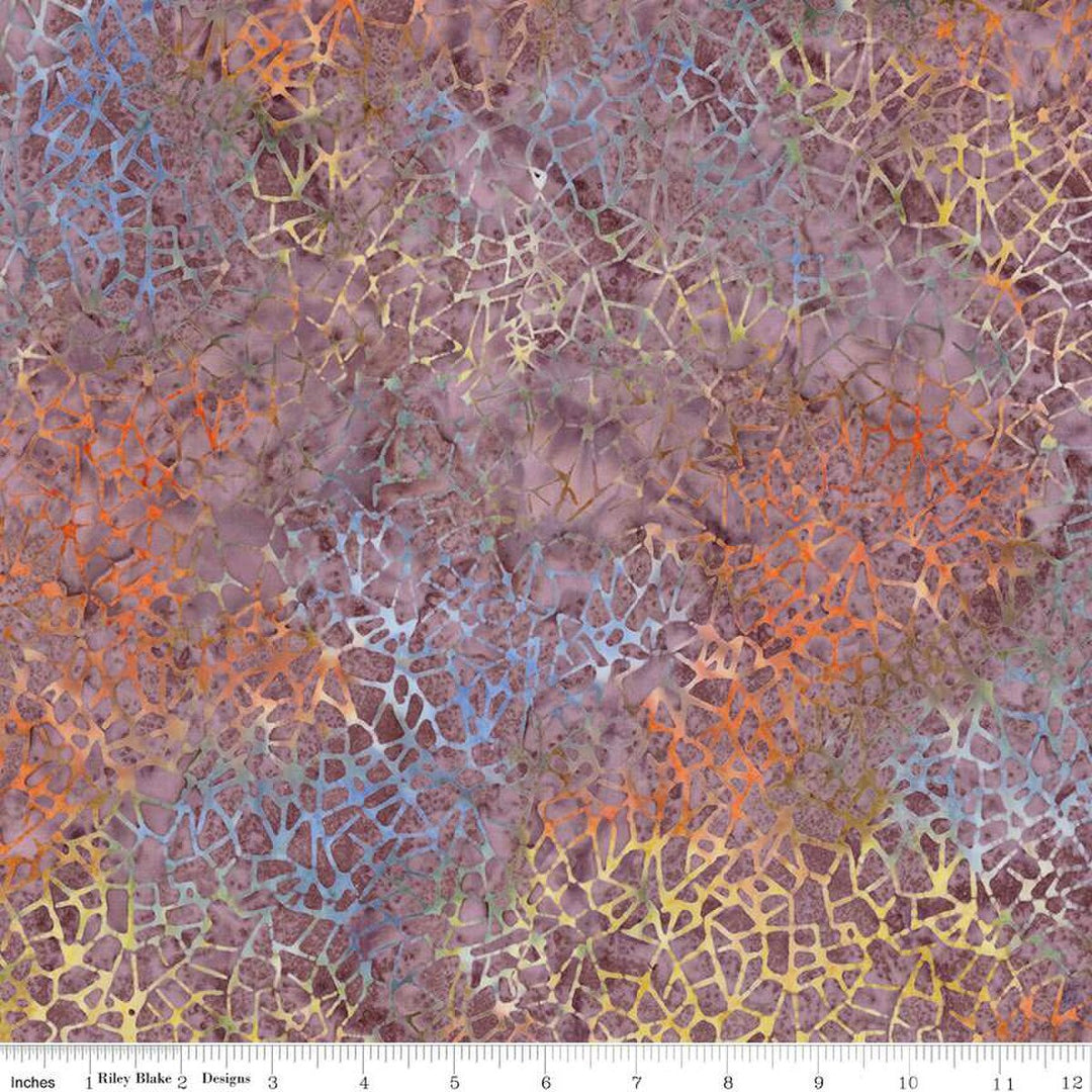 Batiks Kalinda - Close to Cocoa, Purple- BT23483-537 - Expressions Batiks