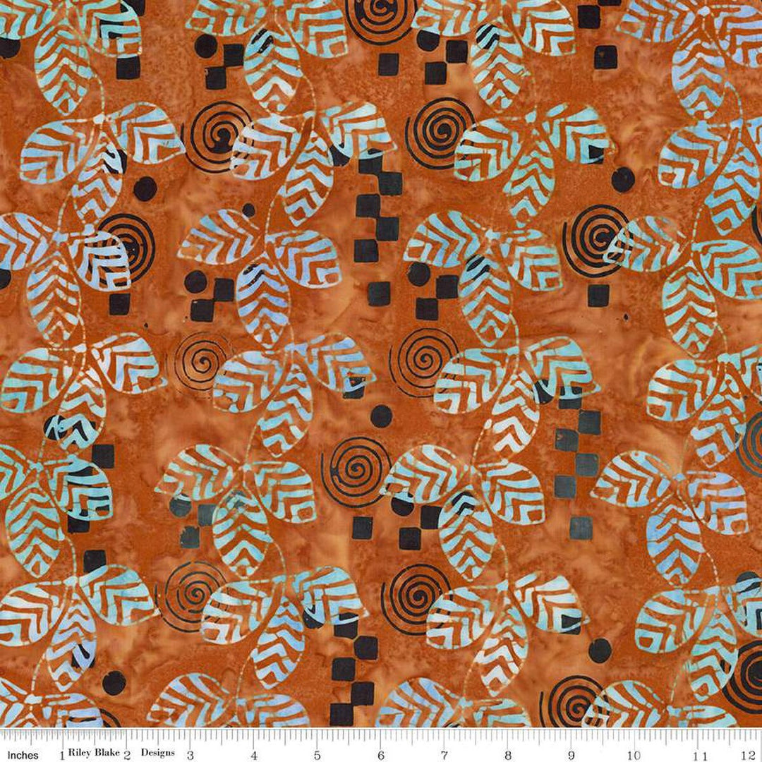 Batiks Kalinda - Marmalade Splash, Orange - BT23486-246 - Expressions Batiks