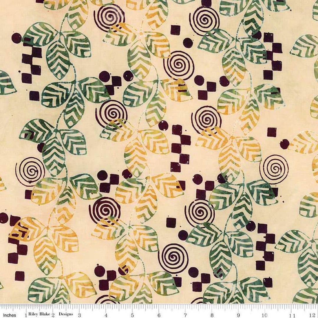 Batiks Kalinda - Parmesan, Tan - BT23486-261 - Expressions Batiks