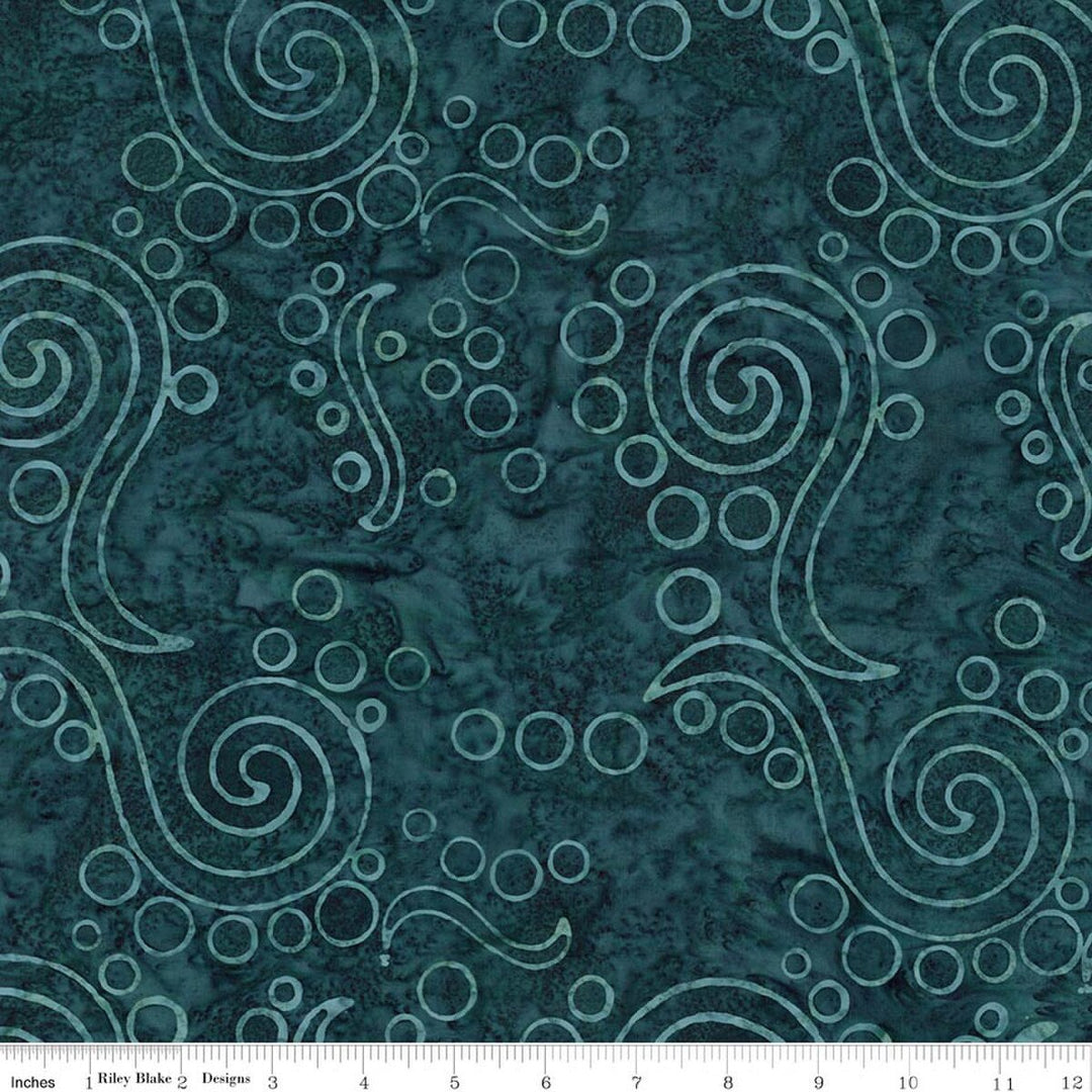 Sunken Treasure - Slate - BT23711-304 - Expressions Batiks