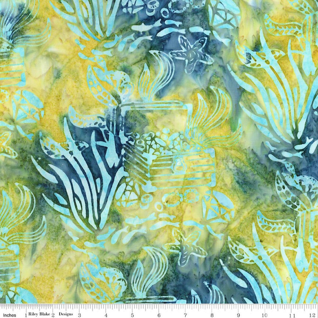 Sunken Treasure - Spilled Tea - BT23714-288 - Expressions Batiks