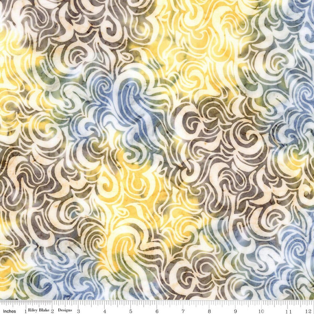 Sunken Treasure - Treasure, Seashell - BT23716-140 - Expressions Batiks