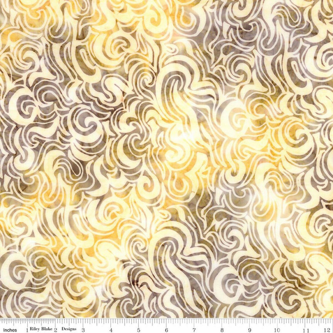 Sunken Treasure - Treasure, Hazelnut - BT23716-263 - Expressions Batiks