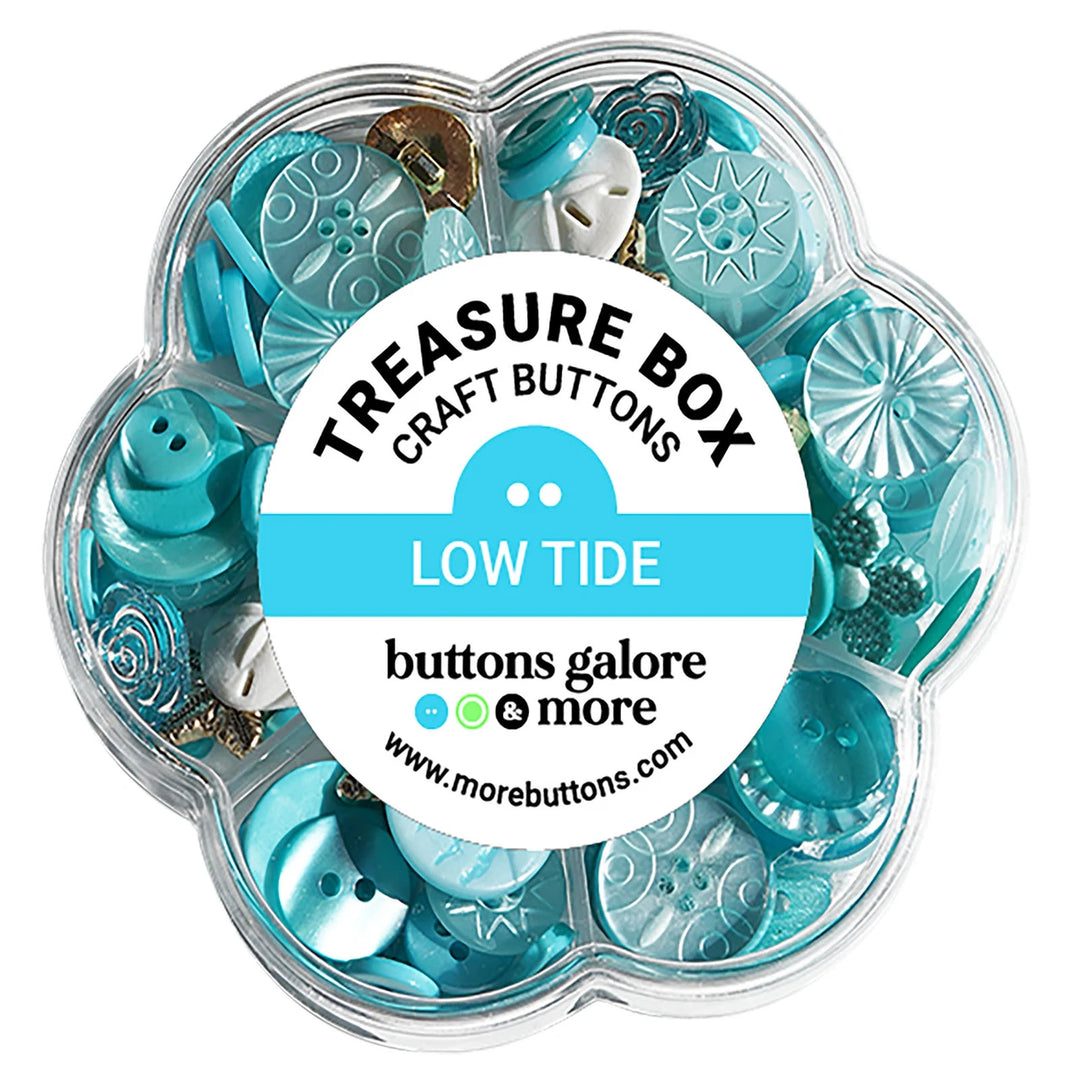 Treasure Box Buttons - Low Tide