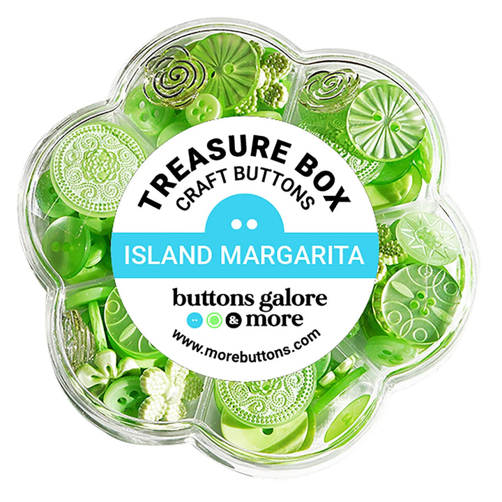 Treasure Box Buttons - Island Margarita