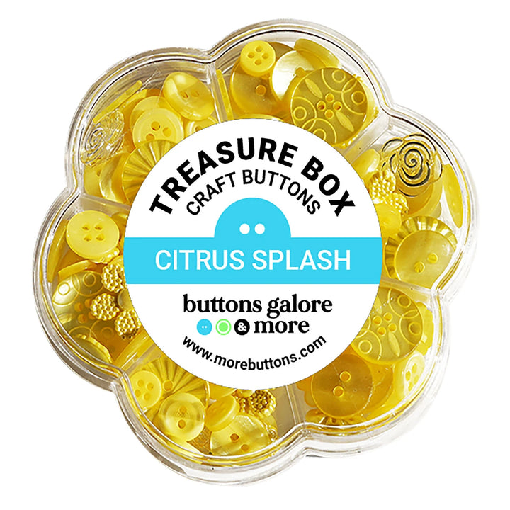 Treasure Box Buttons - Citrus Splash