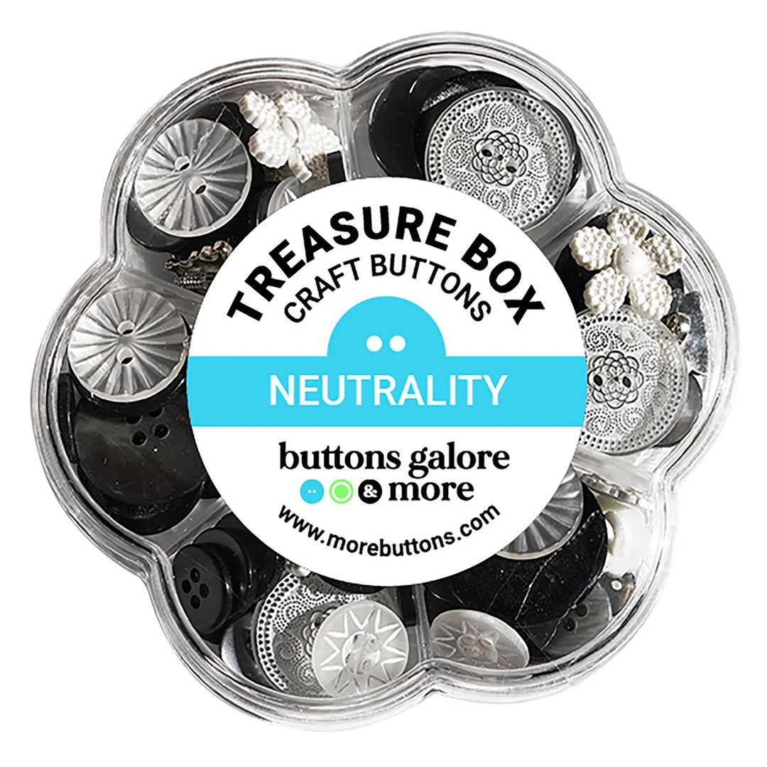 Treasure Box Buttons - Neutrality