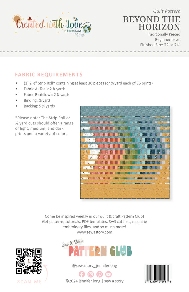 Beyond the Horizon - Quilt Pattern