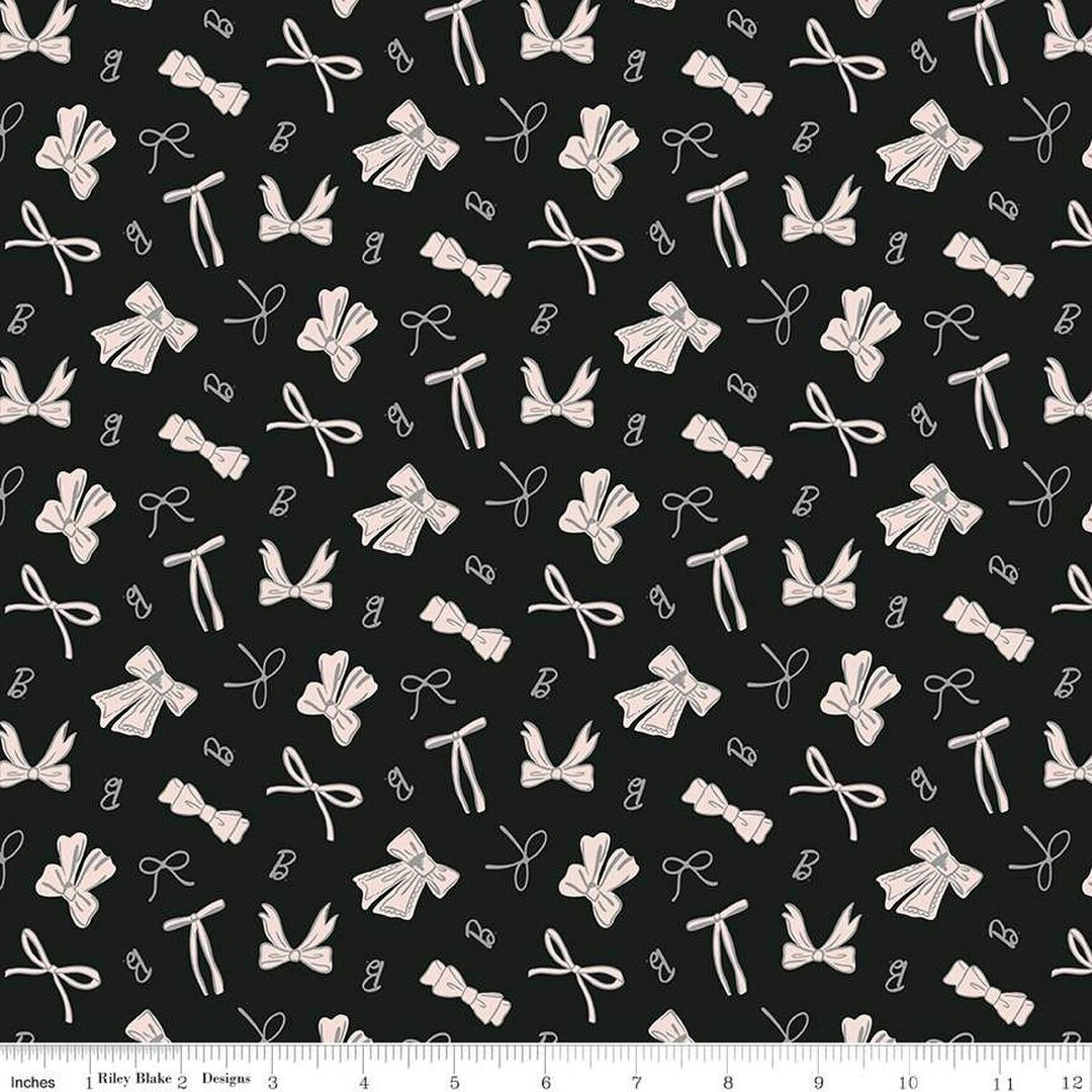 Barbie™ Vintage - Vintage Bows, Black - C16893
