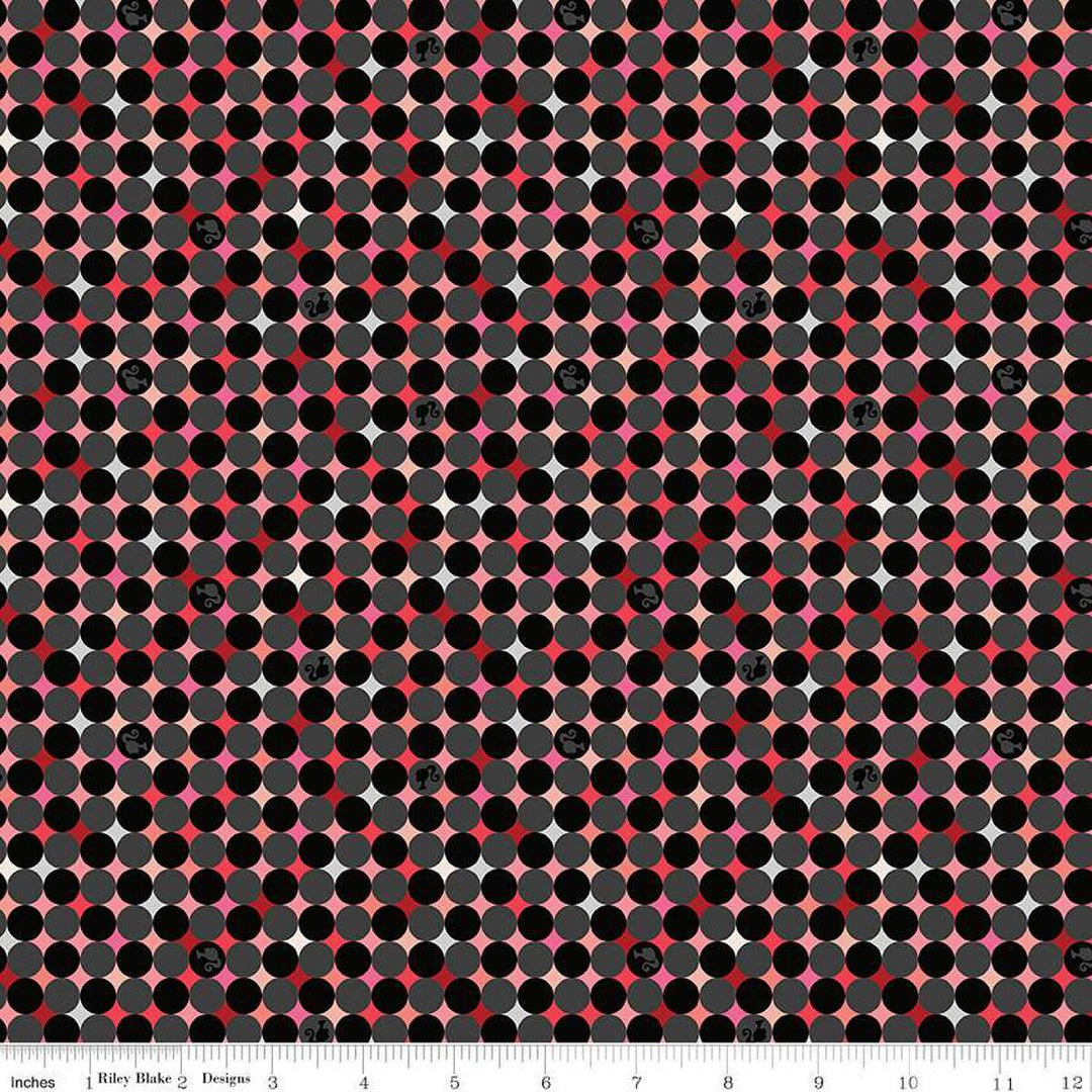 Barbie™ Vintage - Sparkle Dots, Black - C16894