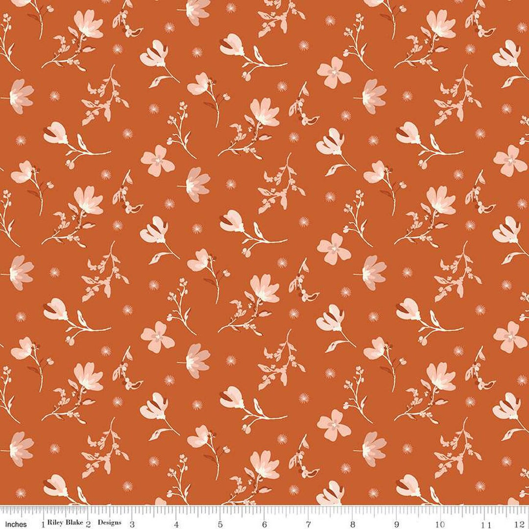 Morning Latte - Floral, Spice - C16921-SPICE