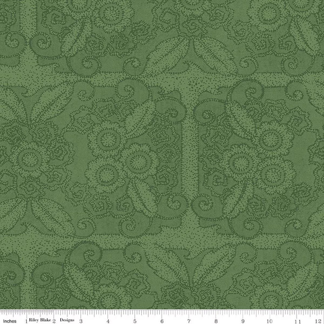 Gingerbread - Lacy Blender, Green - C17851-GREEN