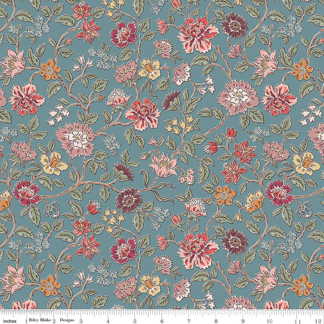 Northanger Abbey - Morland, Blue - C17890-BLUE