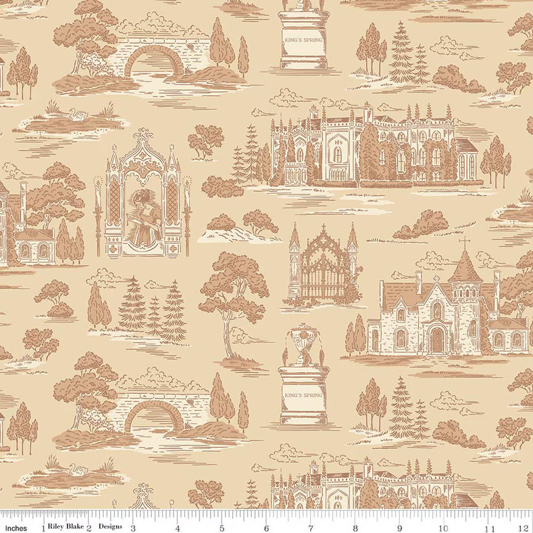 Northanger Abbey - Abbey, Vanilla - C17894-VANILLA