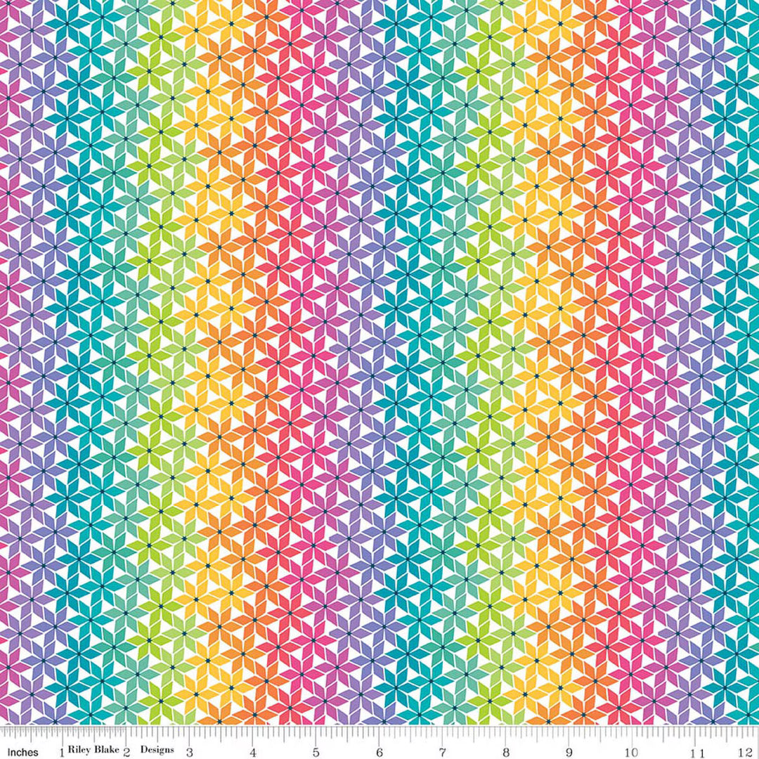 Chasing Rainbows - Stellar Weave, Rainbow - C18014-RAINBOW