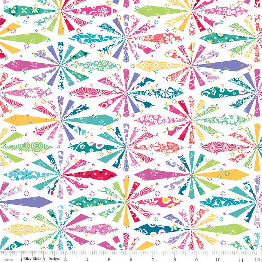 Chasing Rainbows - Cheater Print, Multi - C18017-MULTI