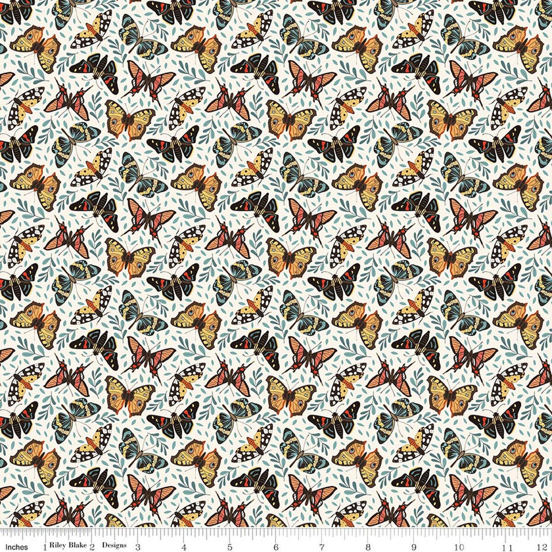 Secret Garden - Moths, Cloud - C18042-Cloud