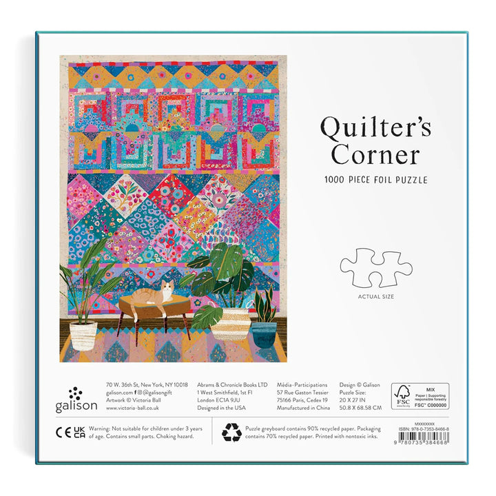 Quilter's Corner - 1000 Piece - Jigsaw Puzzle