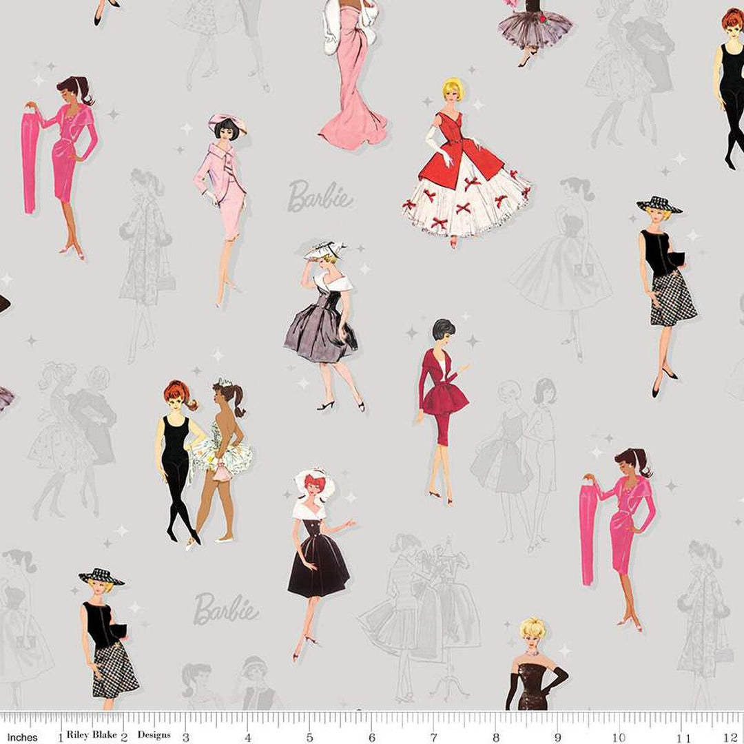 Barbie™ Vintage - Main Barbie, Gray - CD16890