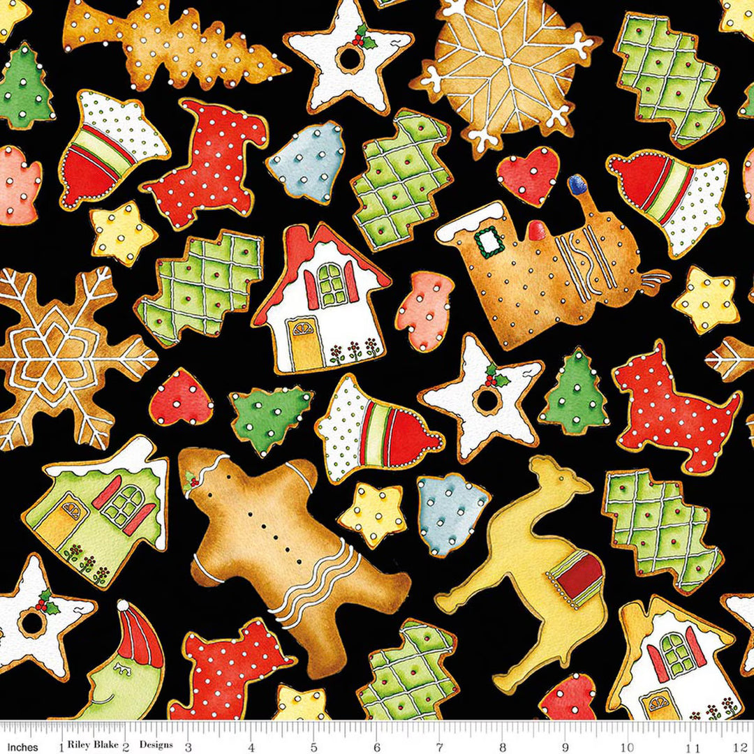 Gingerbread - Cookie Toss, Black - CD17845-BLACK