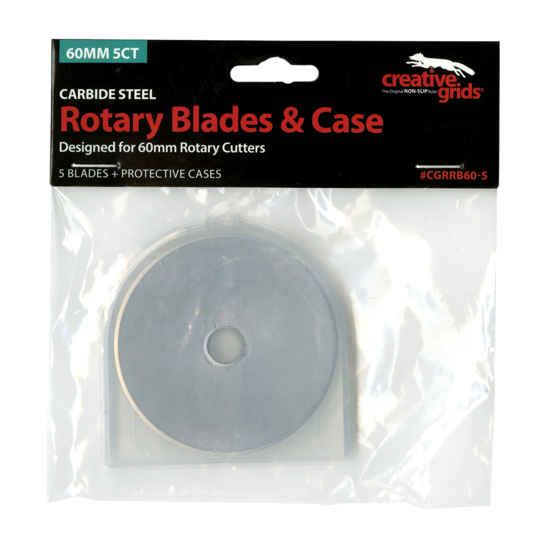 Creative Grids 60mm Replacement Rotary Blade - 5pk
