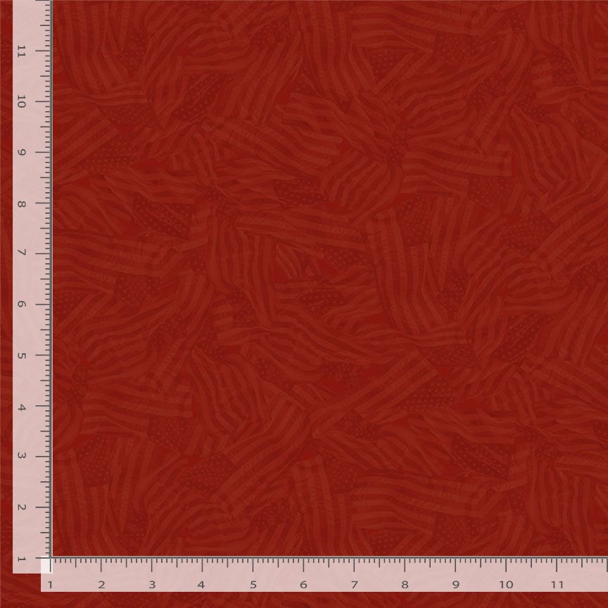 Path to Freedom - Wavy Tonal Flags, Heart - CQ-CD3920