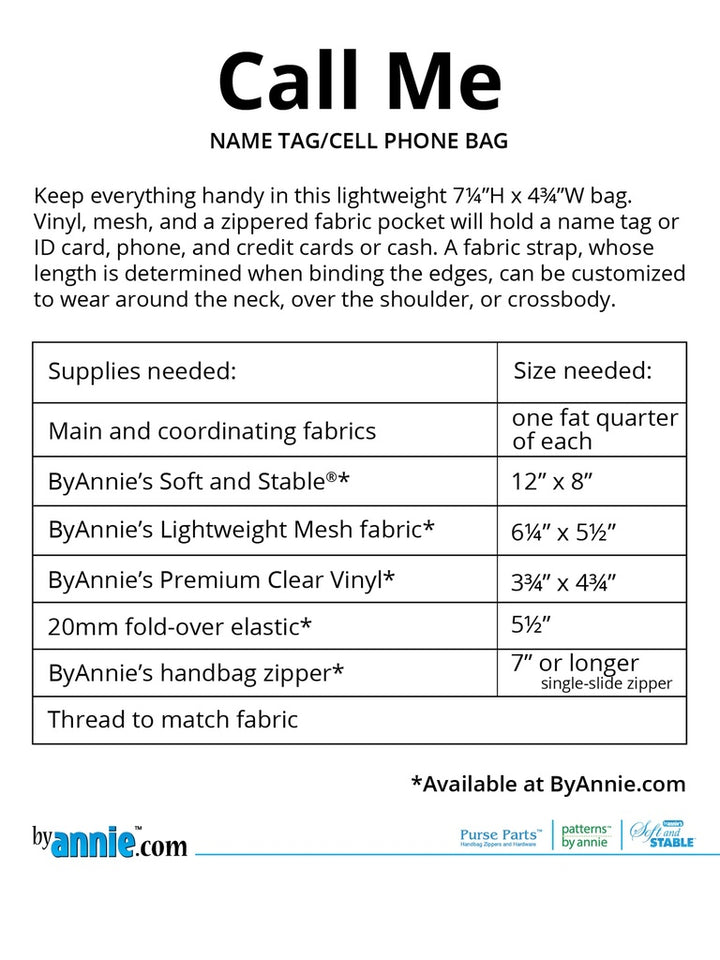 ByAnnie Basics Packet - 4