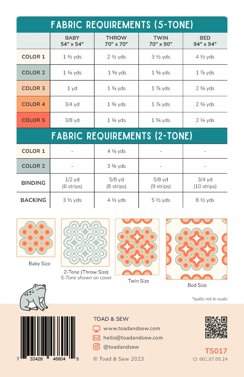 Cascade Bloom - Quilt Pattern