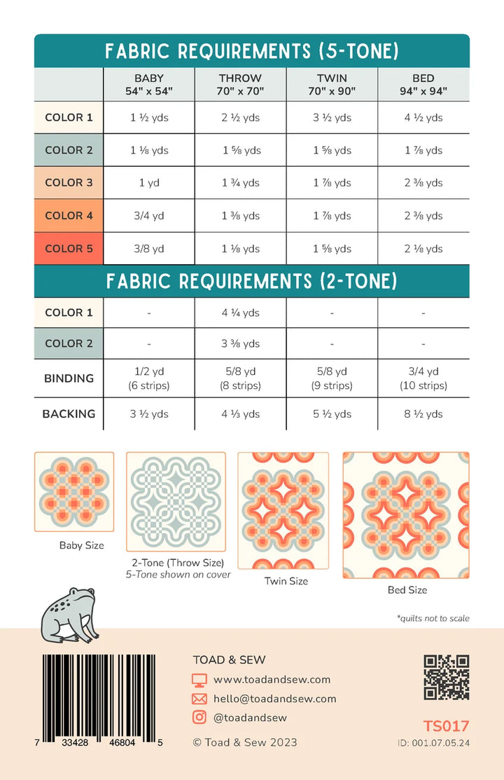 Cascade Bloom - Quilt Pattern