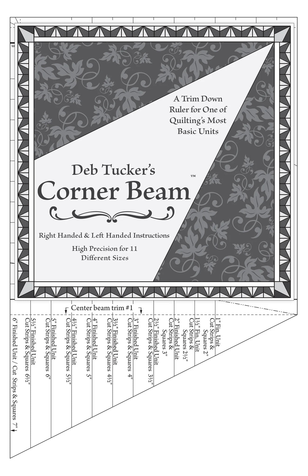 Deb Tucker's Corner Beam Ruler