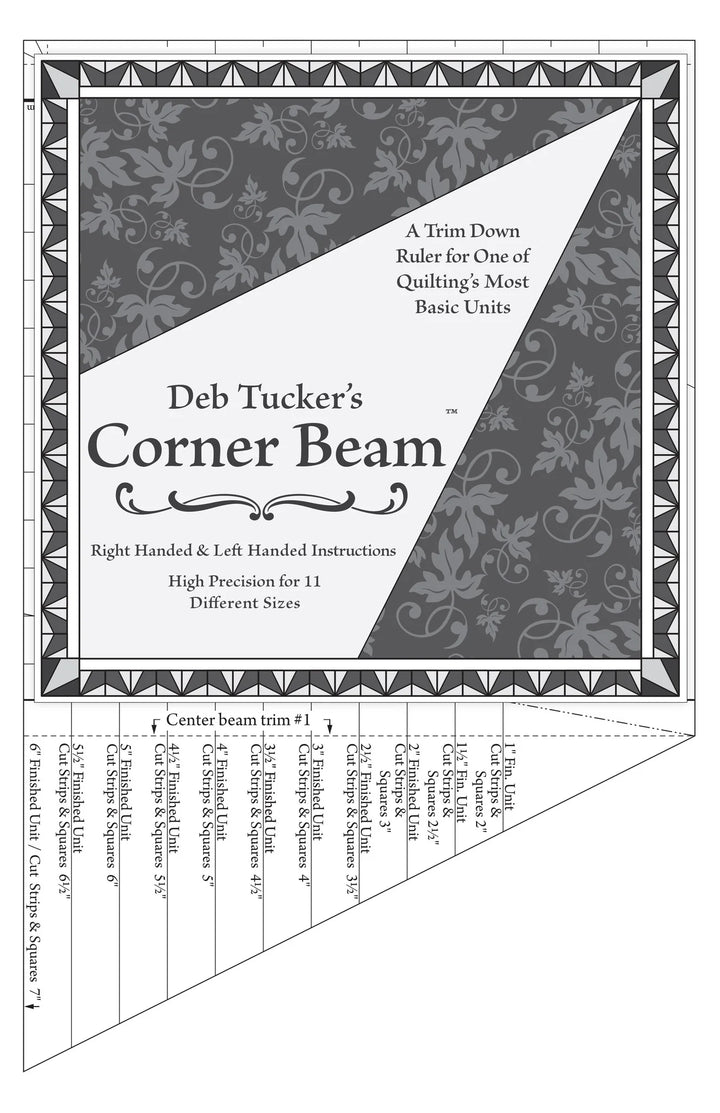 Deb Tucker's Corner Beam Ruler