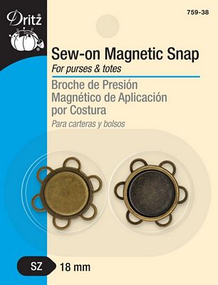 Magnetic Sew-On Snap - D759
