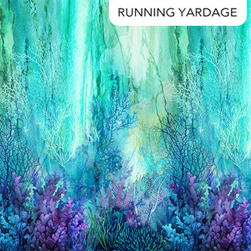 Coral Reef - Ombre, Turq Multi - DP28876-66