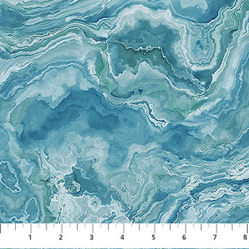 Smooth Sailing - Wave Texture, Md Blue - DP28912-44