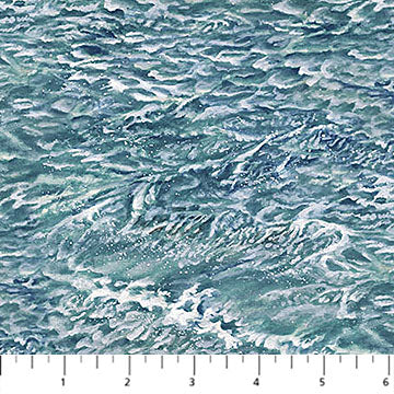 Voyage - Naturescapes - Waves, Blue Multi - DP29118-44