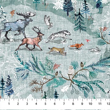 Snow Drift - Snow Scene, Mint - DP91341-60