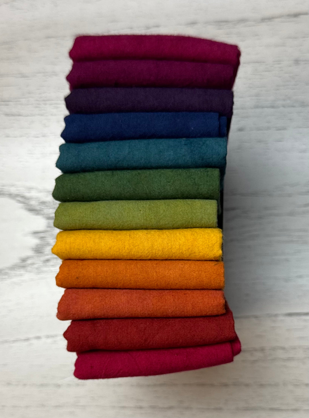 Cherrywood Fat Quarter Bundle - Dark Color Wheel - set of 12