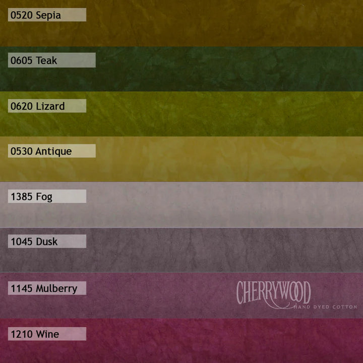 Cherrywood Fat Quarter Bundle - Desert Dusk - set of 8