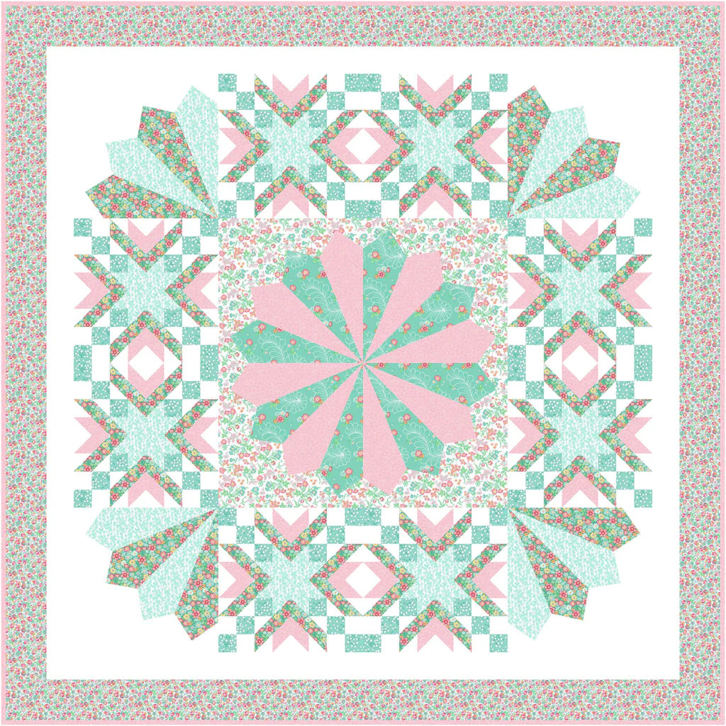Floating Dresden Quilt Pattern