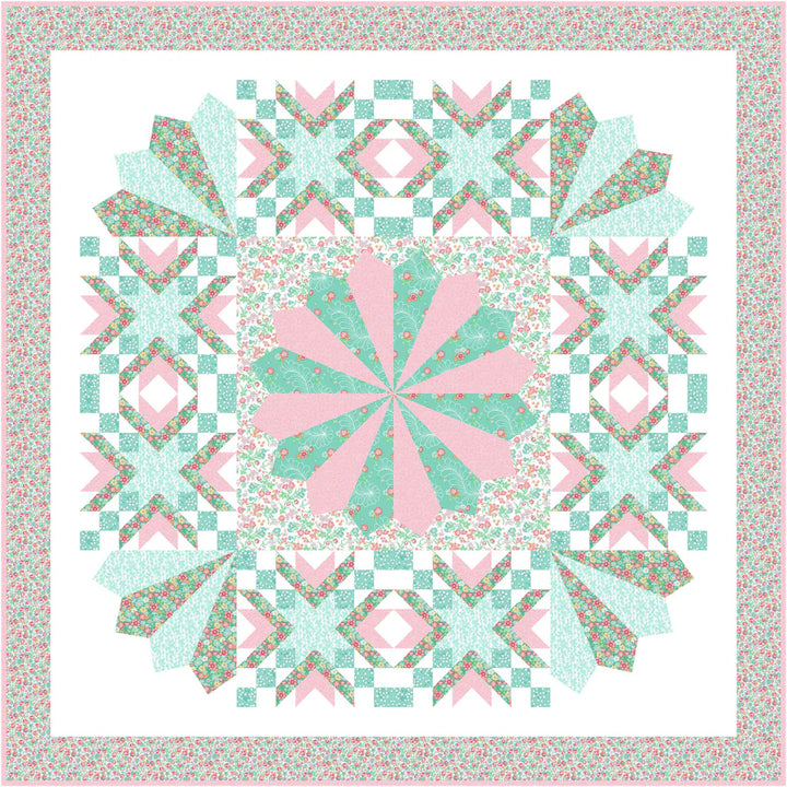 Floating Dresden Quilt Pattern