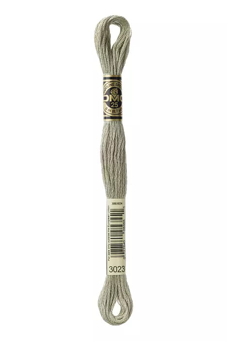 DMC 6 Strand Embroidery Floss - 3023 Elephant